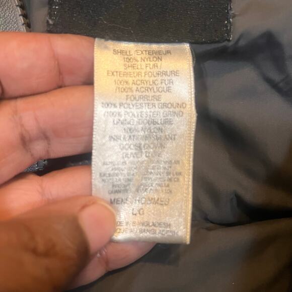 The North Face Men’s Large McMurdo Parka Gray Insulated Down Hooded Winter Coat - Picture 2 of 10